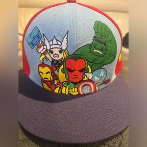 RARE AVENGERS TOKI DOKI FITTED HAT